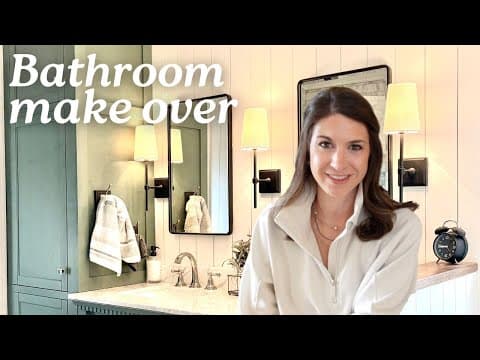 Bathroom Renovation: From Dated To Timeless (FULL TRANSFORMATION)