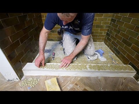 Tile a Shower Curb with Success!