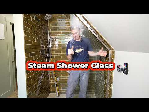 Steam Shower Custom Glass Enclosure DIY