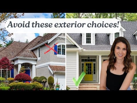 Don't make these exterior paint color mistakes